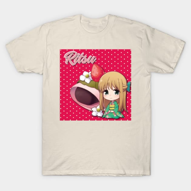 chica con postres de fresas T-Shirt by Sakura Girl Boutique